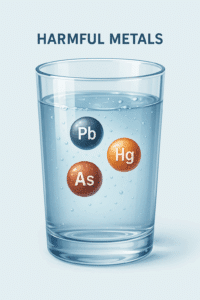 المعادن المفيده و الضاره فى المياه