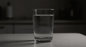 كوب ماء تظنه نقيا